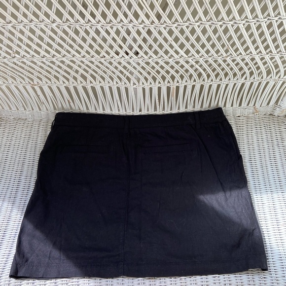 NWT Reitmans Linen Skorts in Navy - Picture 3 of 8